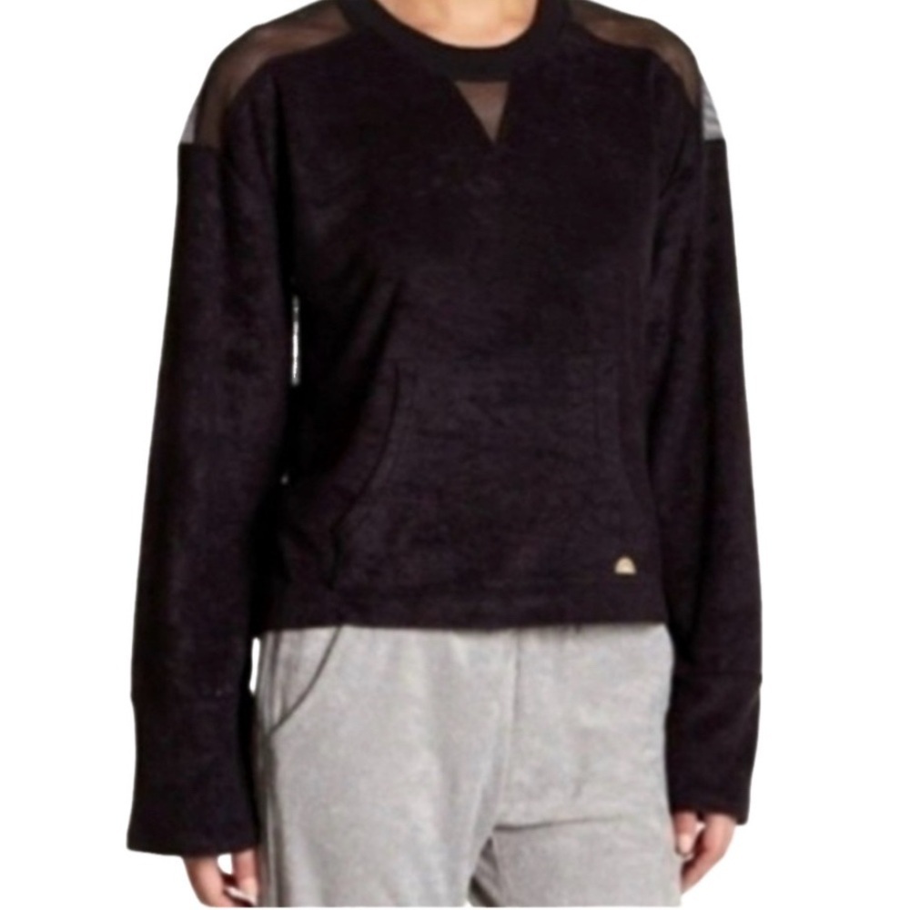 C & C California Women's Black Long Sleeve Top. Size XL.